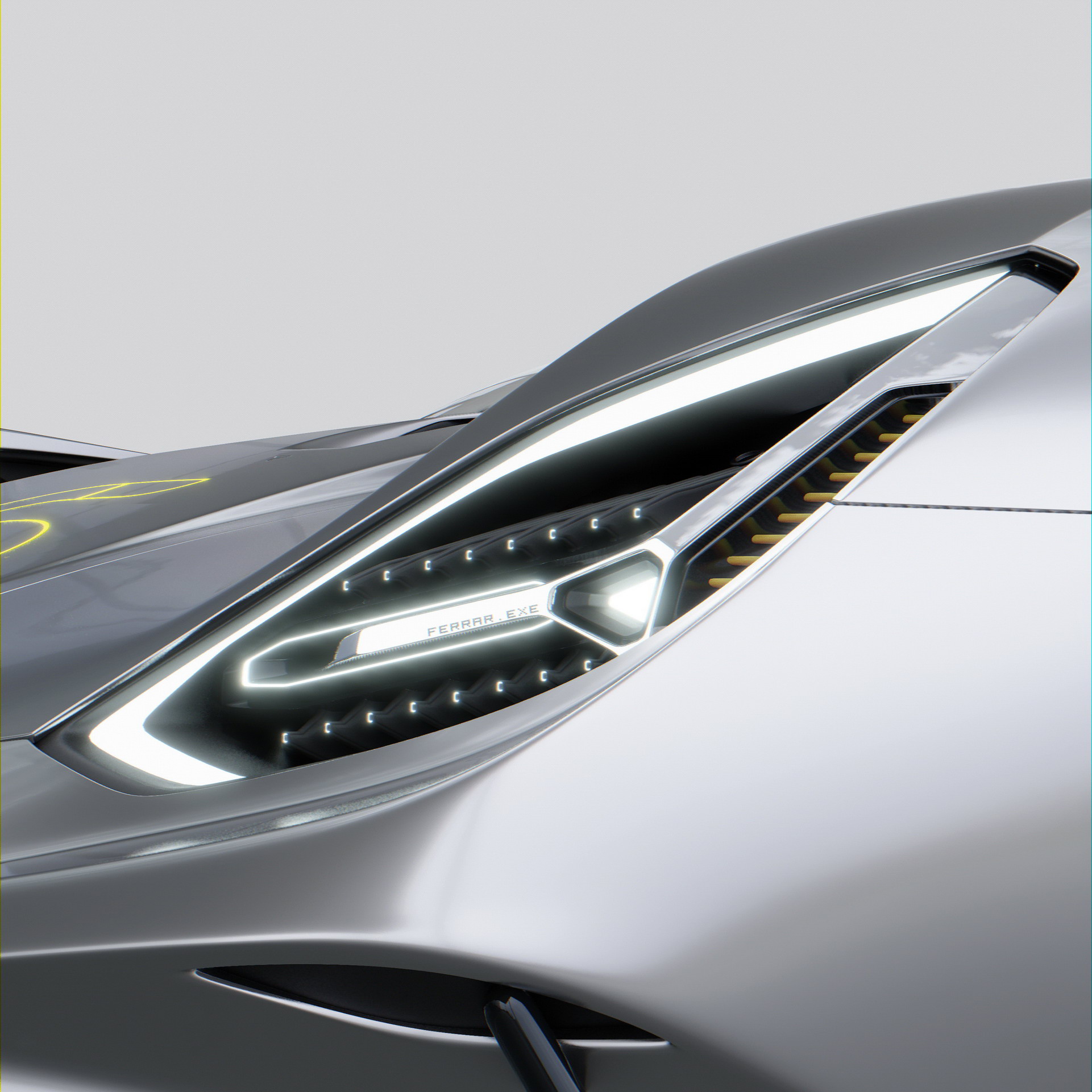 Designer Envisions Futuristic Ferrari For Cyberpunk 2077 | Carscoops