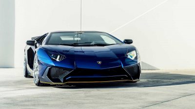 Does This Blue Lamborghini Aventador SV Look Better With 22-Inch ...