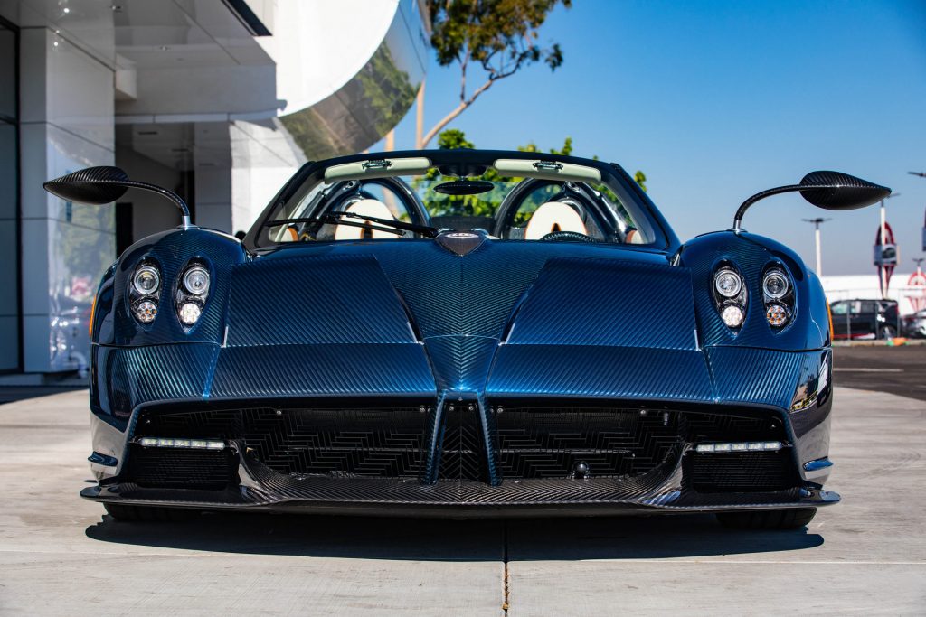 2018 Pagani Huayra Roadster Clad In Blue Carbon Is Just About Perfect ...