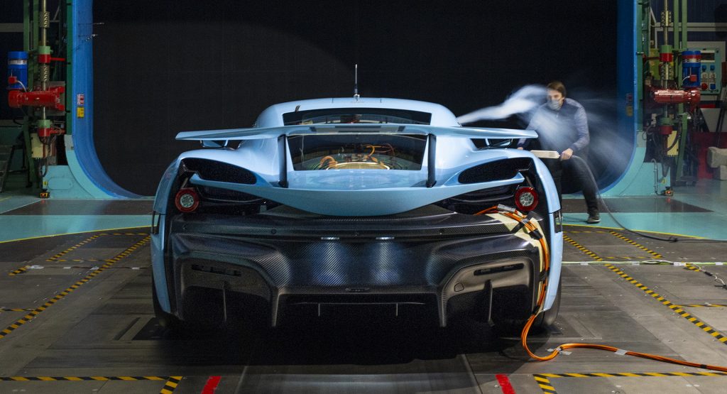  Rimac’s 1,914 HP C_Two Electric Hypercar Enters Final Wind Tunnel Tests