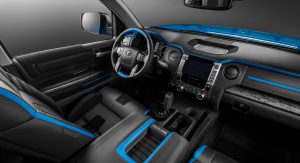 Voodoo Blue Toyota Tundra Gets Custom Interior Courtesy Of Carlex ...