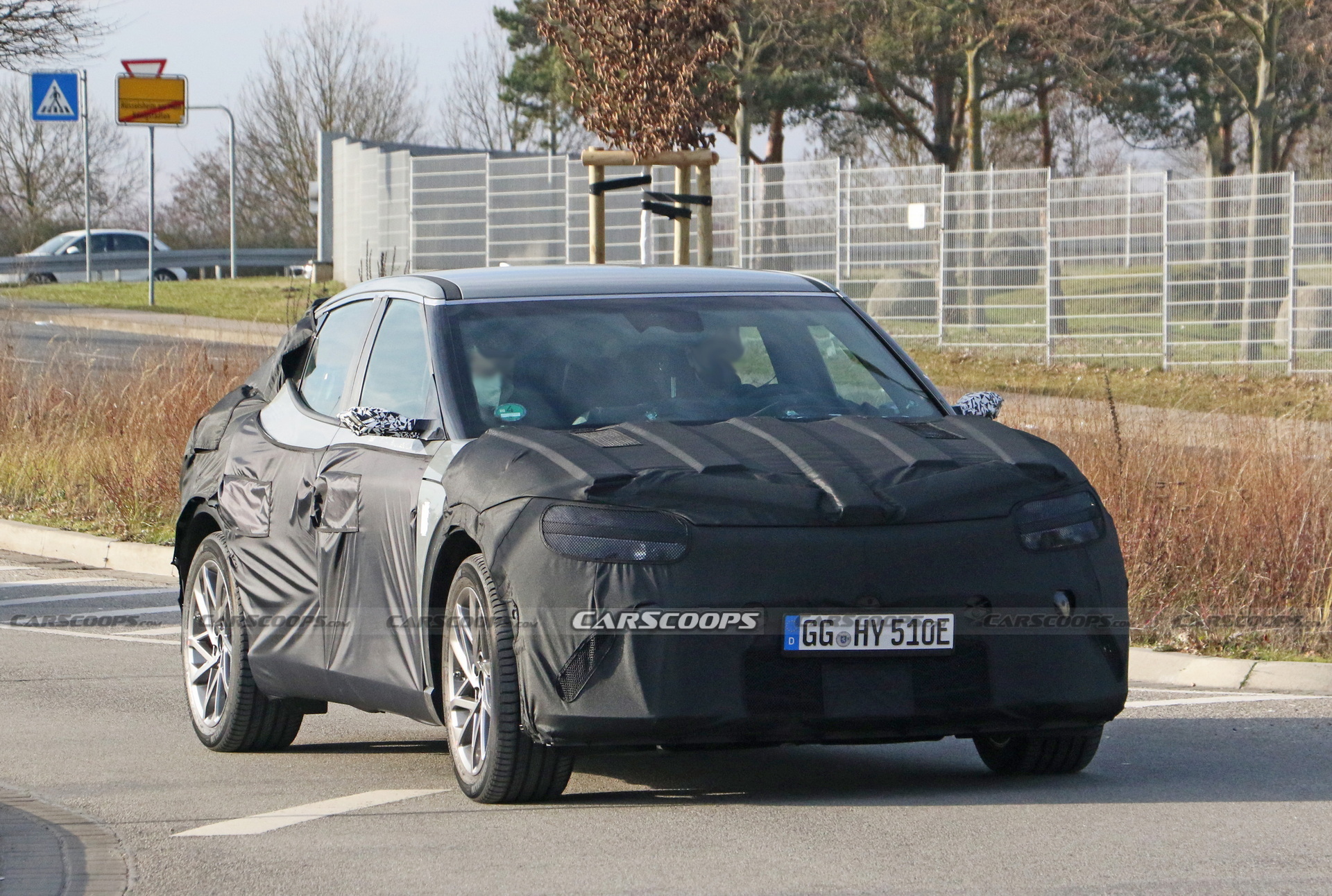 Genesis Spied Testing Its Bespoke Electric Crossover That Will Rival ...