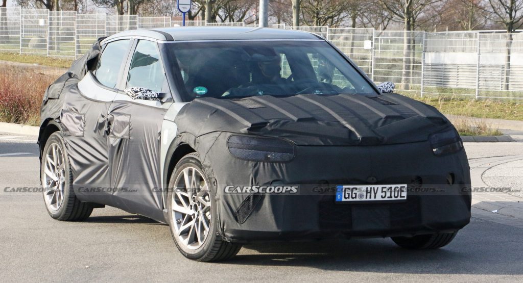 Genesis Spied Testing Its Bespoke Electric Crossover That Will Rival ...