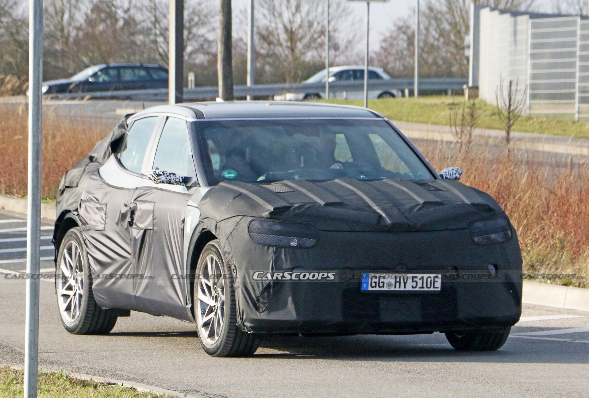 Genesis Spied Testing Its Bespoke Electric Crossover That Will Rival ...