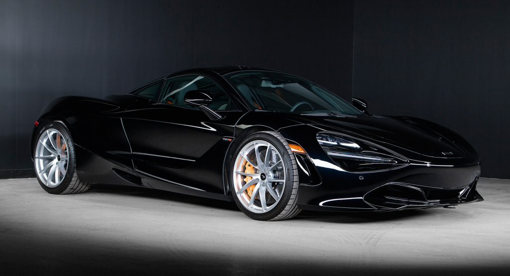  Black McLaren 720S Steps Out Of The Dark To Become A Milestone Car