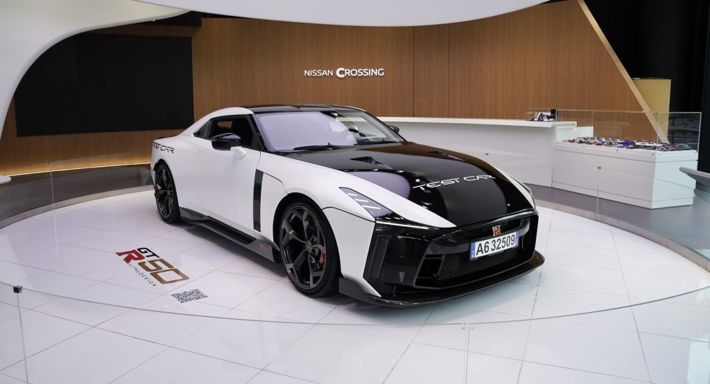  The Test Car Nissan And ItalDesign Used To Develop the GT-R50 Is On Display In Tokyo