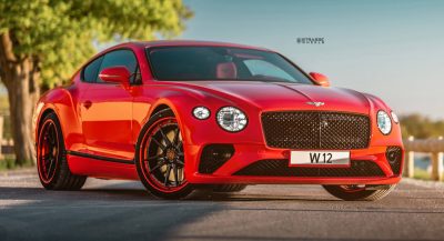 How Much Red Is Too Much? Meet Strasse’s Custom Bentley Continental GT ...