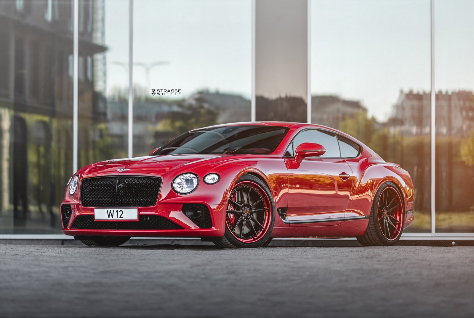 How Much Red Is Too Much? Meet Strasse’s Custom Bentley Continental GT