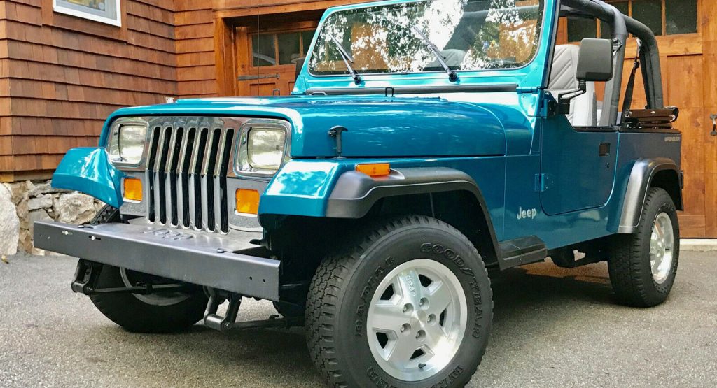 Turn Back Time With This Low-Mileage, $32k Jeep Wrangler YJ From 1993 |  Carscoops