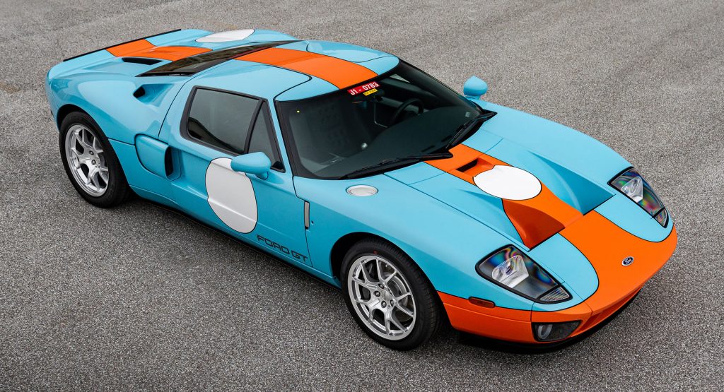  This 2006 Ford GT Heritage That’s Only Been Driven 2.7 Miles Is Pure Eye Candy