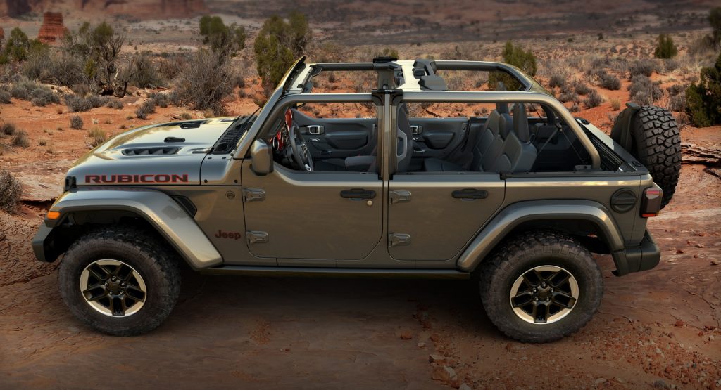  Jeep Officially Introduces $2,350-$4,395 Half-Door Option For The Wrangler