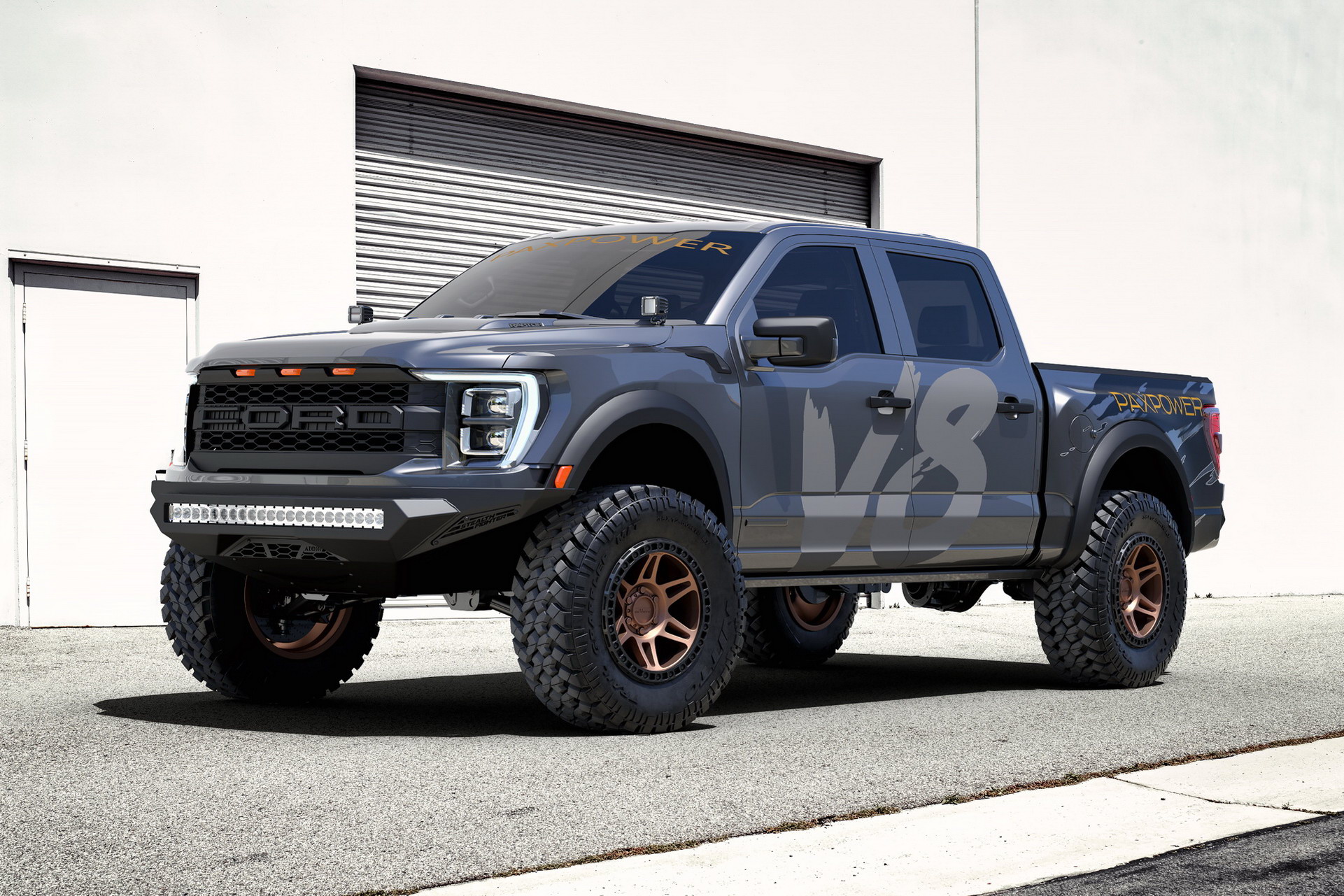 Want A V8-Powered 2022 F-150 Raptor R But Can't Wait? PaxPower Has A