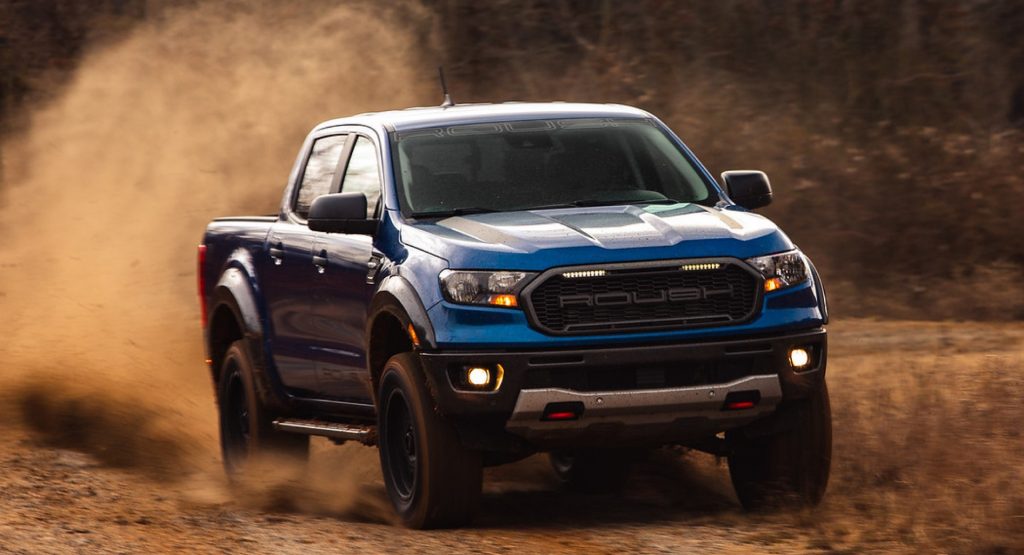  Roush Gives 2021 Ford Ranger Beefier Looks, Improved Off-Road Capability