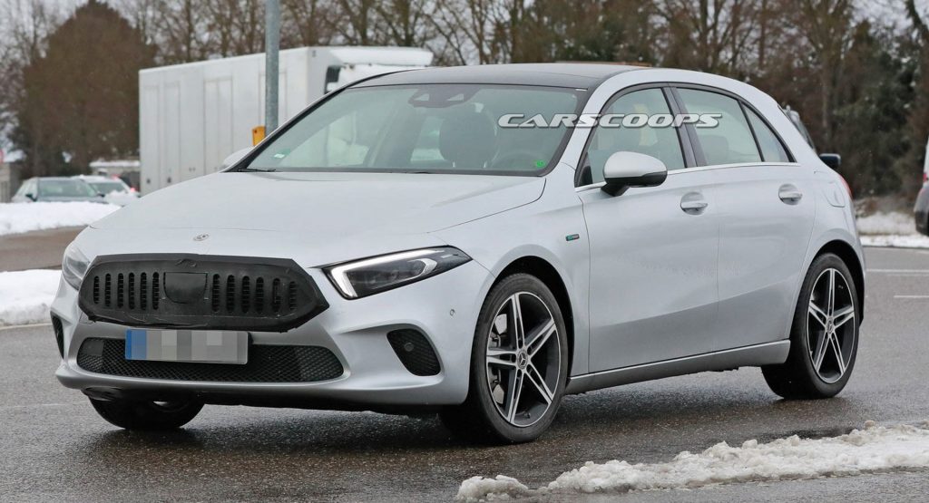  Mercedes Is Hatching A New Grille For The Facelifted A-Class