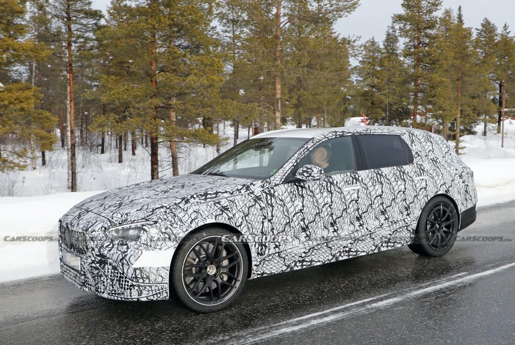 All New 2022 Mercedes-AMG C63 And C63 Wagon Spied Together For The ...