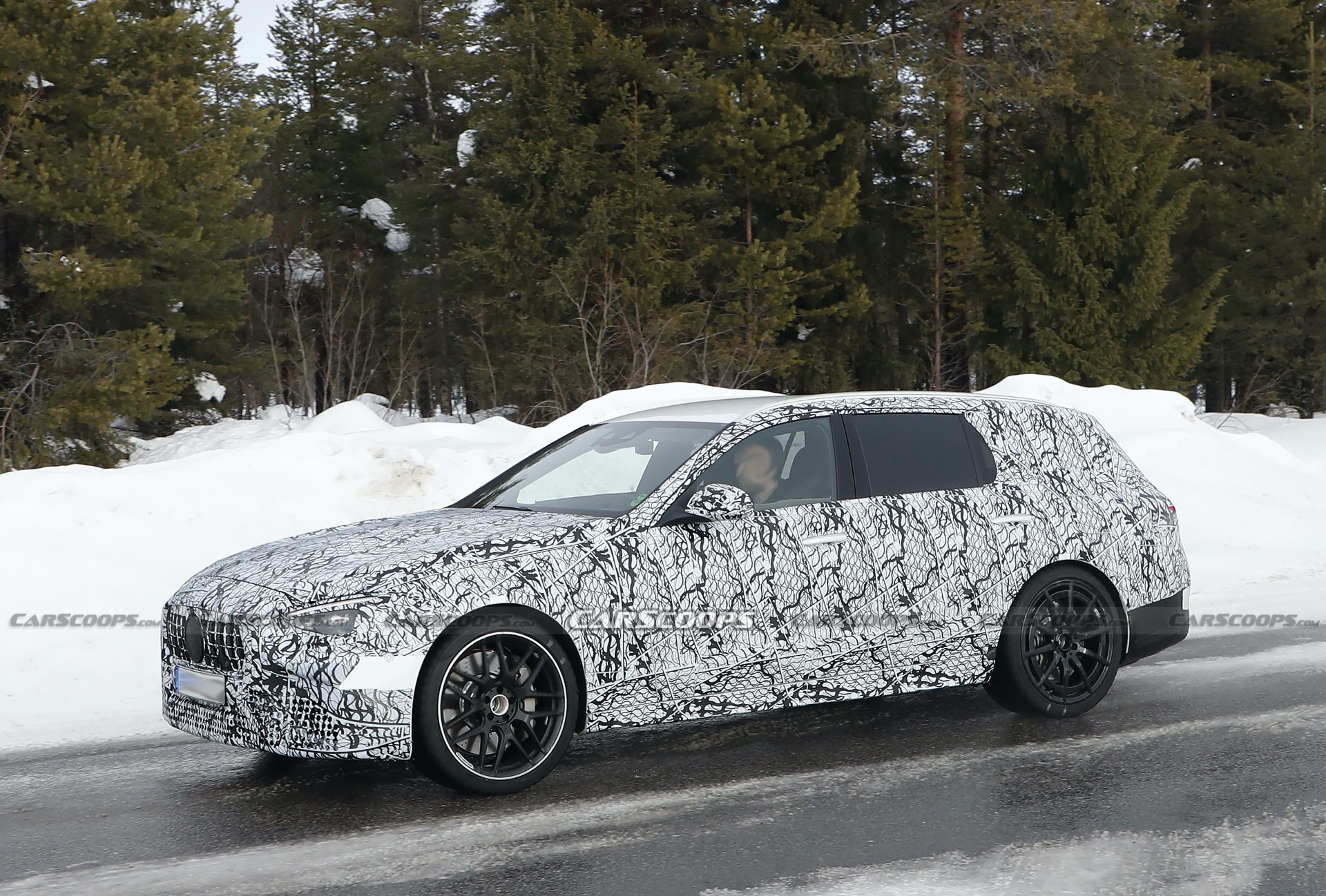 All New 2022 Mercedes-amg C63 And C63 Wagon Spied Together For The 