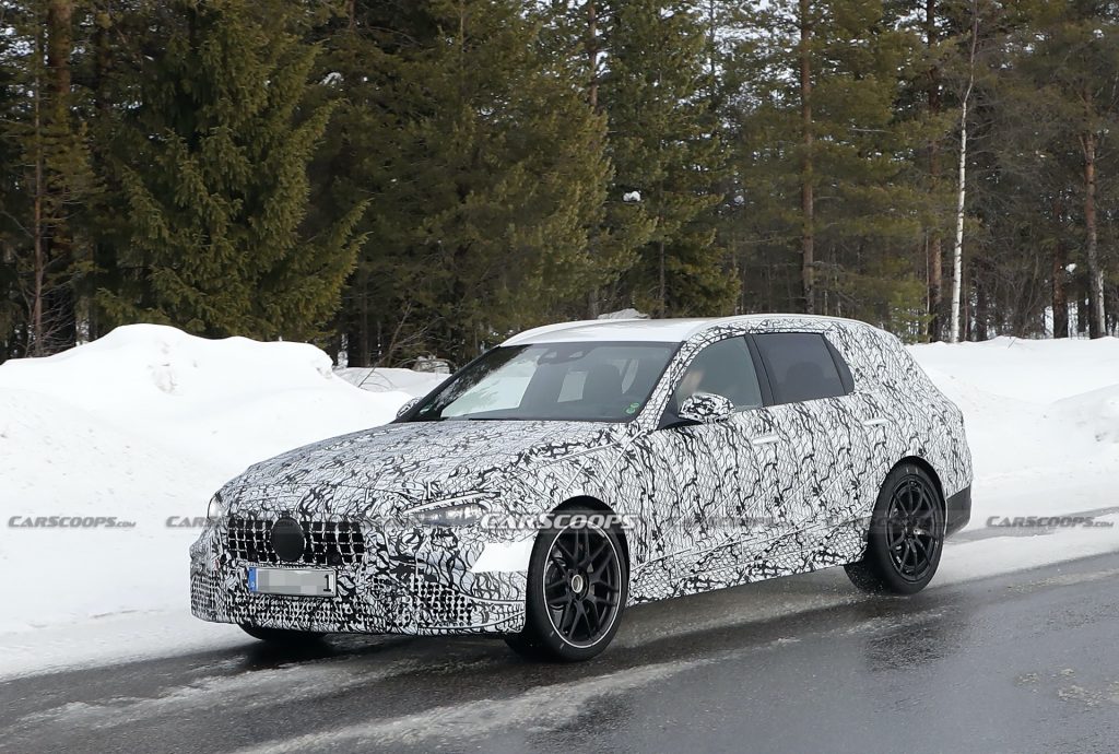 All New 2022 Mercedes-AMG C63 And C63 Wagon Spied Together For The ...