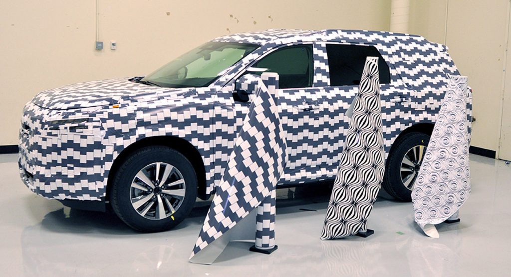  Nissan Has Used Over 2 Miles Of Camouflage To Disguise Their Vehicles In The Past Year