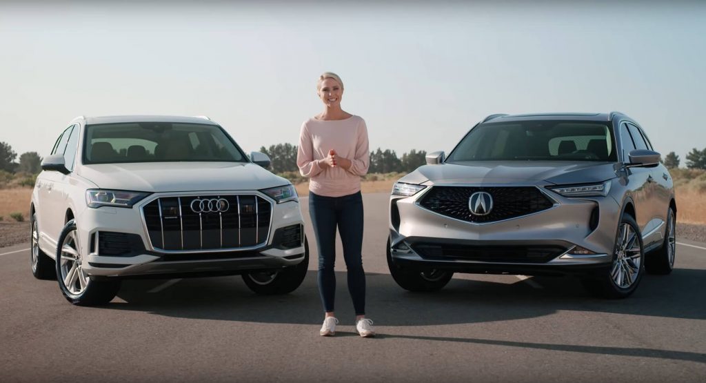  Subjective Much? Acura Compares 2022 MDX To Audi’s 2021 Q7