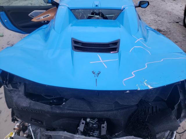 PICS] Yet Another Wrecked 2020 Corvette Stingray Listed for Sale