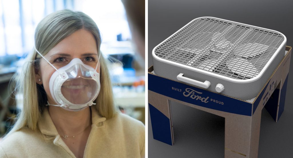  Ford Develops Clear N95 Masks And Cheap Air Filtration Kit In Battle Against COVID-19