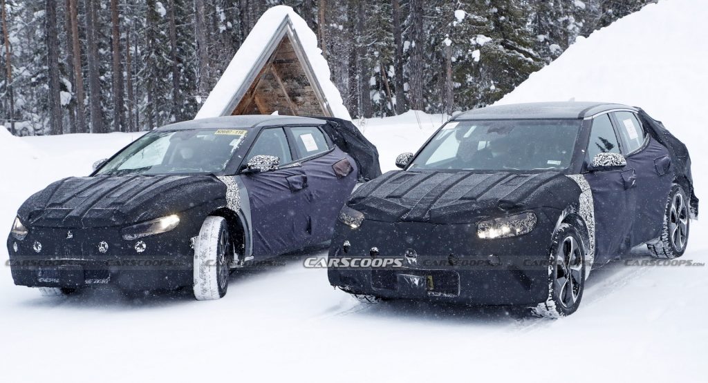  Kia, Hyundai, And Genesis All Spied Testing EVs Together In The Snow