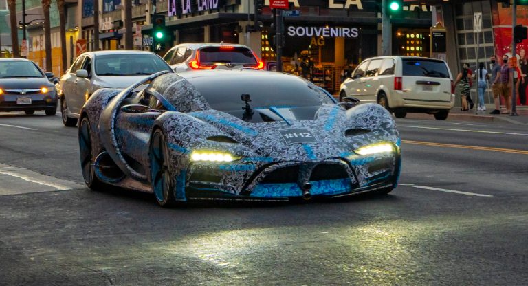 Hyperion XP-1 Prototype Looks Even More Alien On The Streets Of LA ...