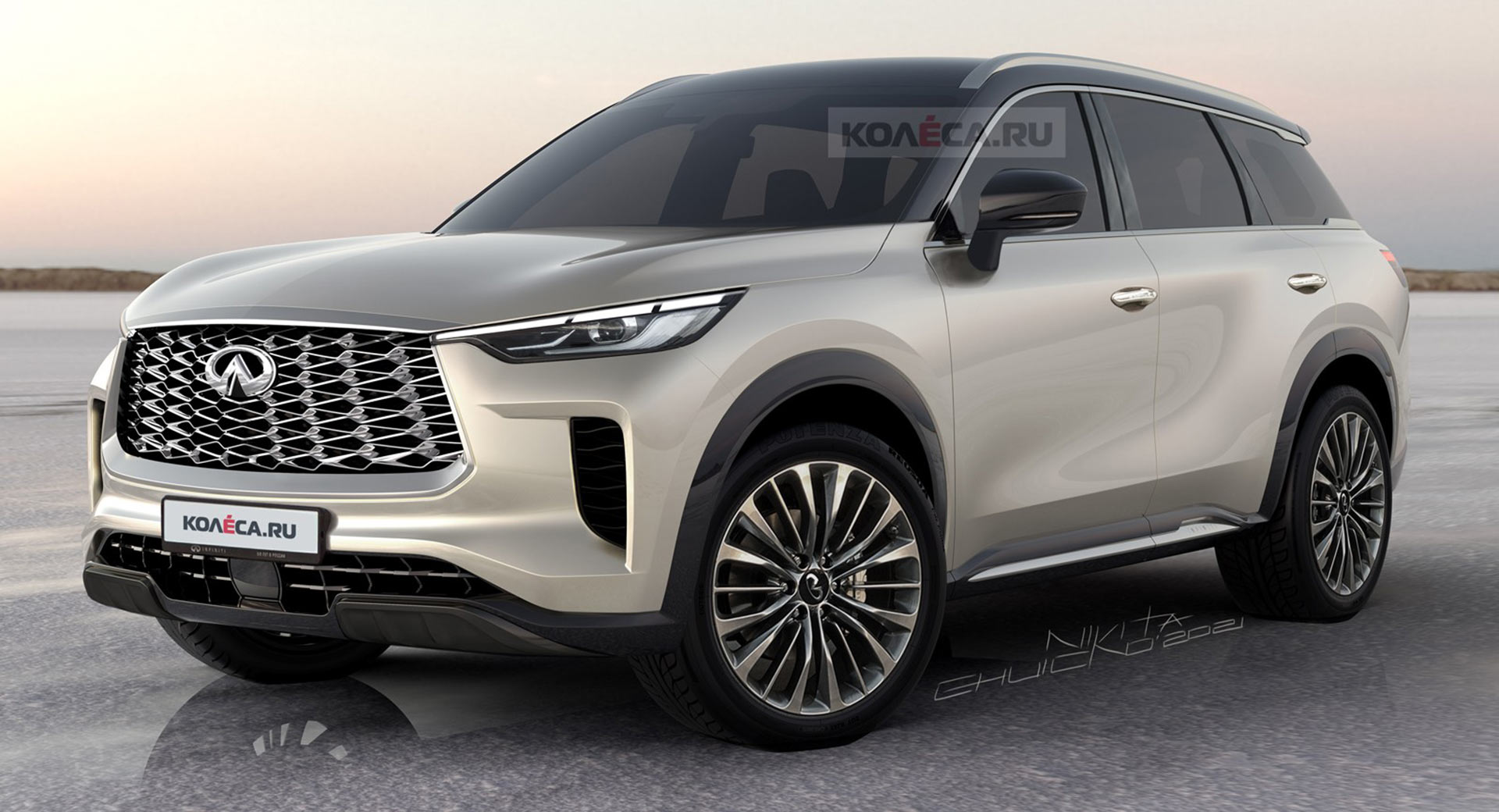 2022 Infiniti QX60 These Illustrations Show What The Production SUV