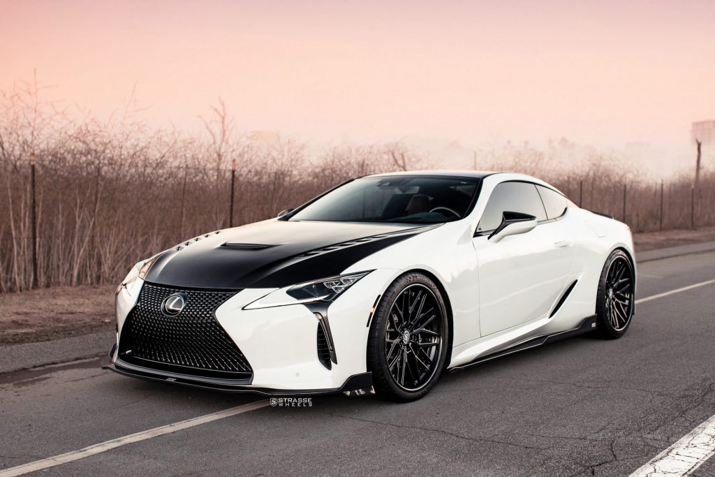 Lexus LC500 Looks Even Better With These ‘Carbon Fiber’ Wheels | Carscoops