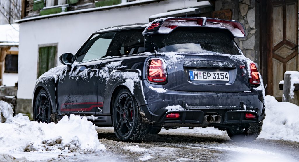  Too Hot For Winter? MINI Launches New Winter Tire/Wheel Pack For The JCW GP