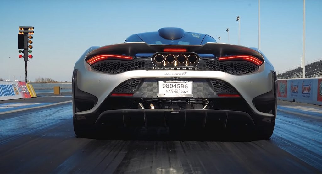  Watch A McLaren 765LT Leave A Ferrari F8 Tributo For Dead