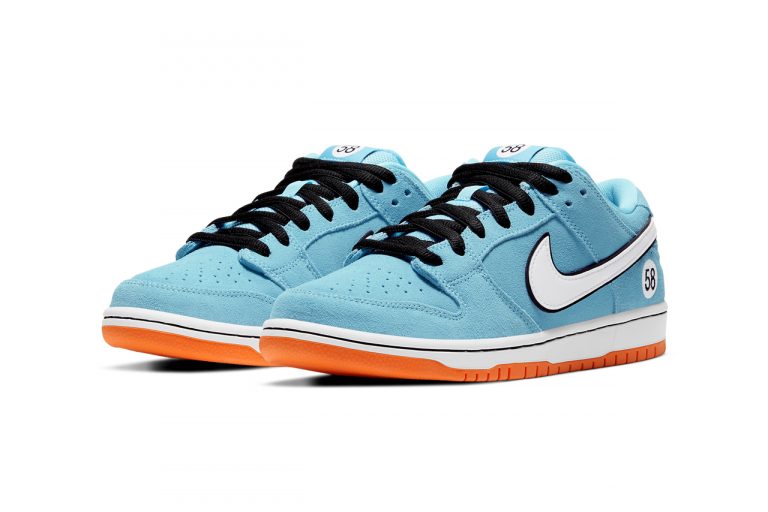 New Nike SB “Gulf” Dunk Sneakers Take Inspiration From The 1970 Porsche ...