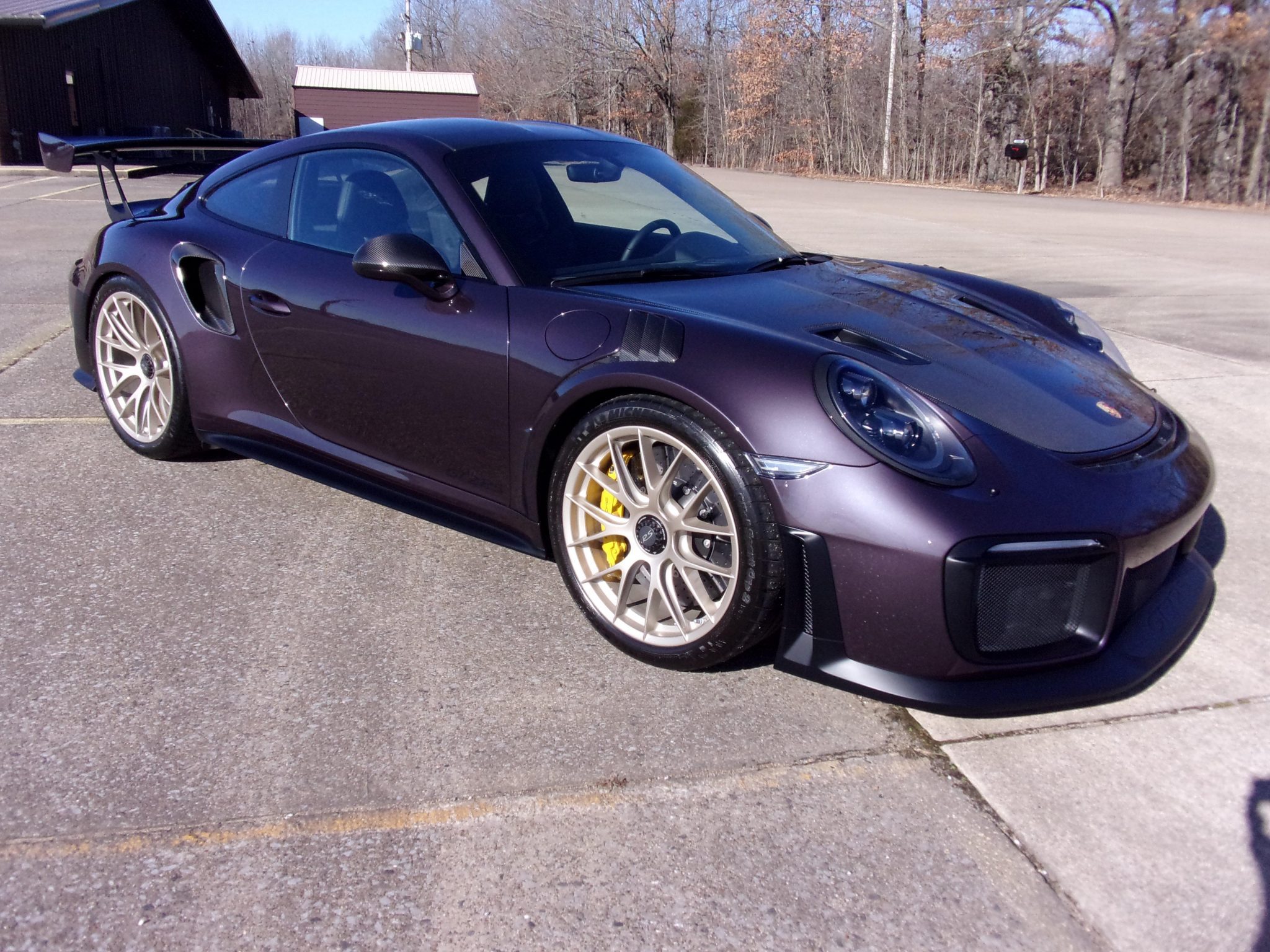 Metallic Purple 2018 Porsche 911 GT2 RS Is Part Track Toy, Part Piece ...