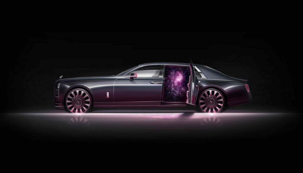 New Rolls Royce Phantom Tempus Collection Crams A Galaxy Inside Its Glorious Cabin Carscoops