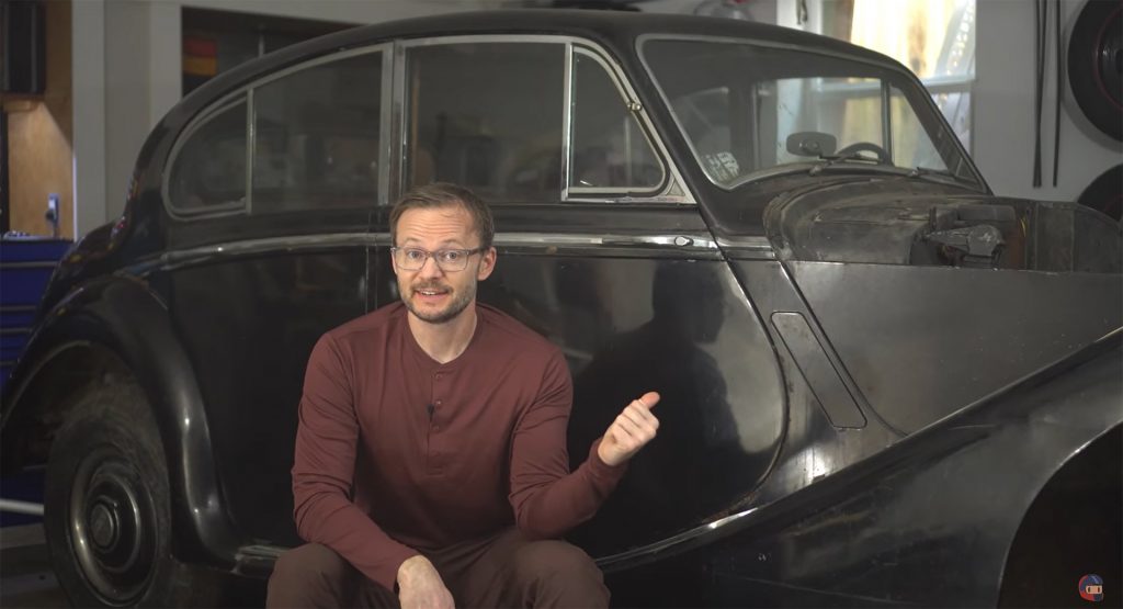  Tesla-Powered 1950 Jaguar Mark V Is The Beginning Of One Electrifying Project