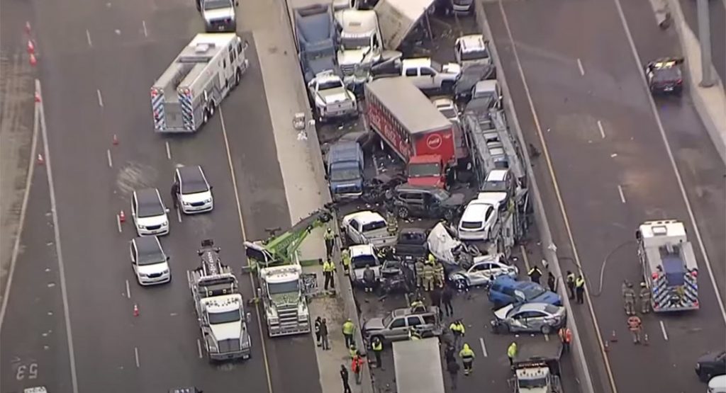 At Least Five People Killed In Massive 75 Vehicle Pileup On Icy Texas