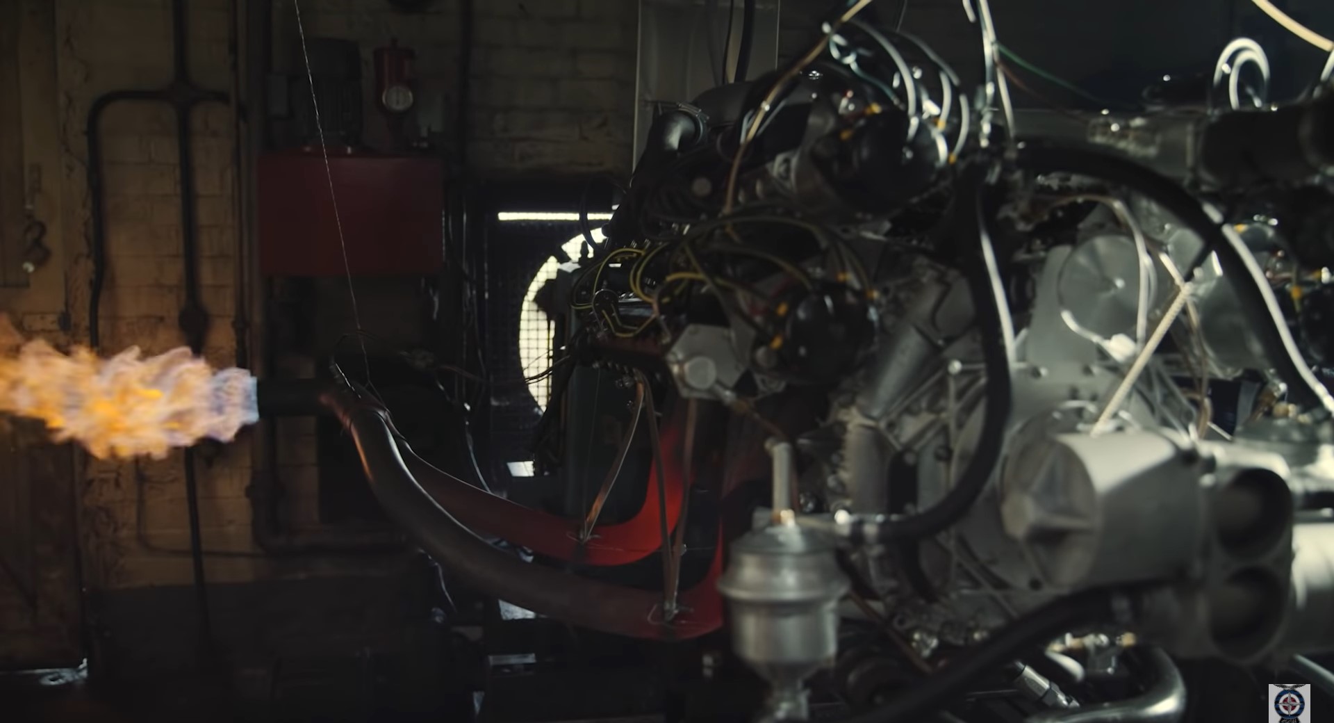 Watch BRM’s 591 HP V16 Flamethrower Of An Engine Fire Up | Carscoops