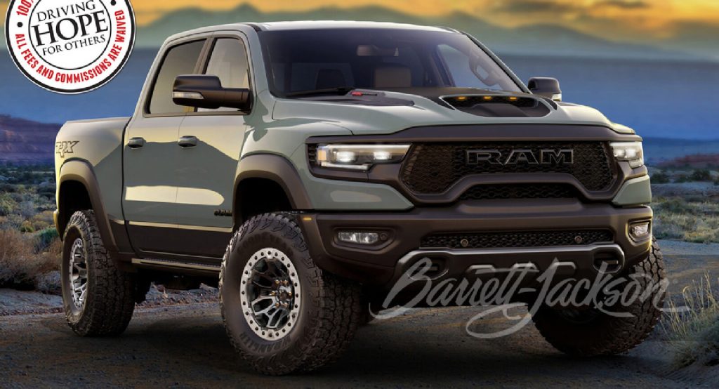  Want To Have The 2021 Ram 1500 TRX VIN #001? It’s Being Auctioned On Friday