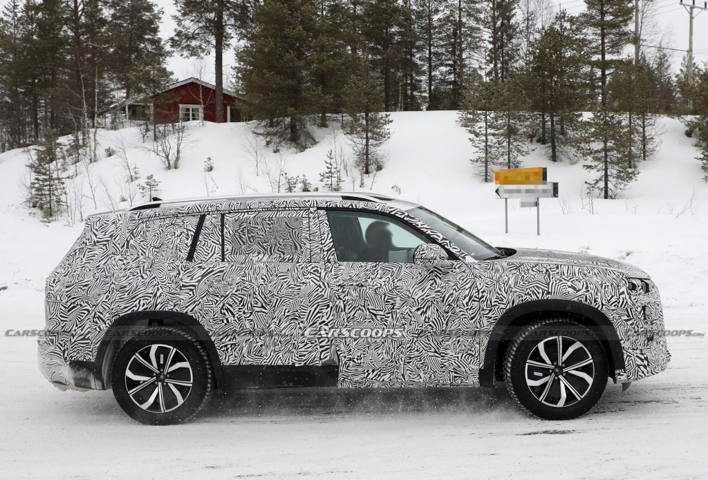 Big, Chunky Audi SUV Spied Winter Testing, Could It Be The Fabled Q9 ...