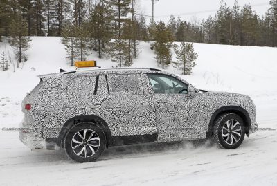 Big, Chunky Audi SUV Spied Winter Testing, Could It Be The Fabled Q9 ...