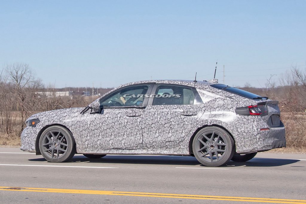 2022 Honda Civic Hatchback Drops Camo And Reveals More Details | Carscoops