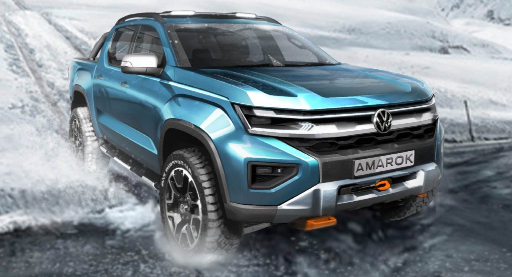  2022 VW Amarok’s Latest Teaser Is One Step Closer To The Production Model Based On Ford’s Ranger