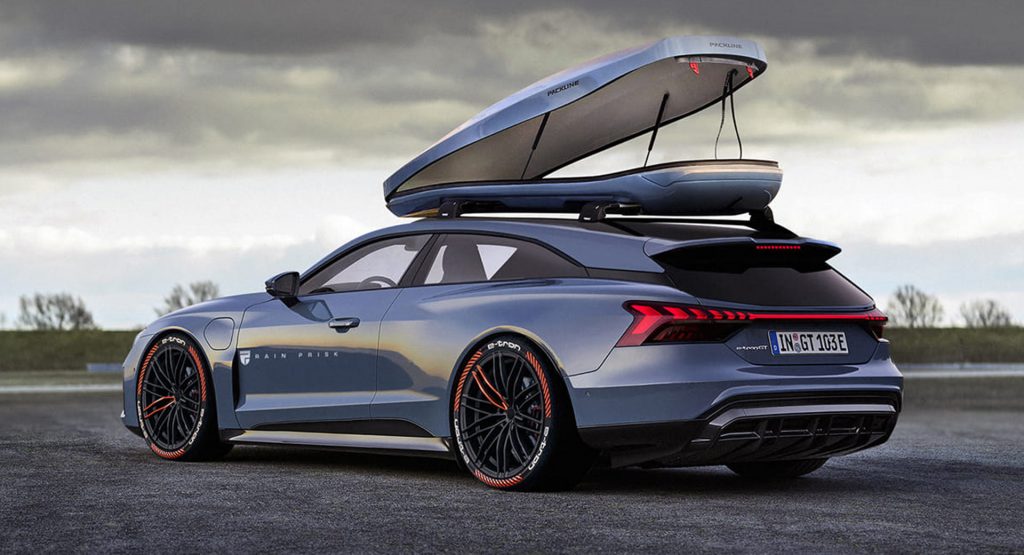  The Audi E-Tron GT Looks Even More Striking As A Shooting Brake