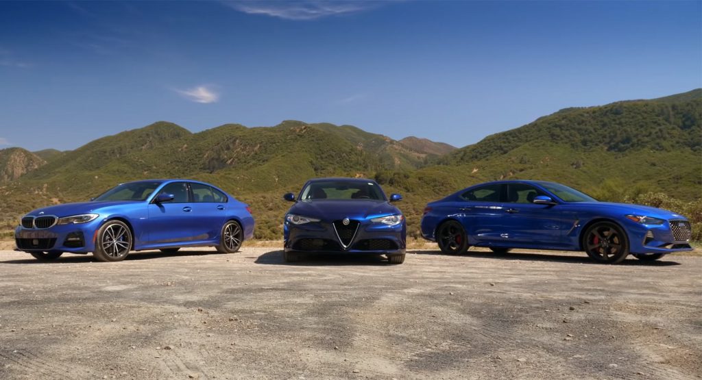  BMW 330i Vs. Alfa Romeo Giulia And Genesis G70: Which Premium Compact Sedan Should You Get?