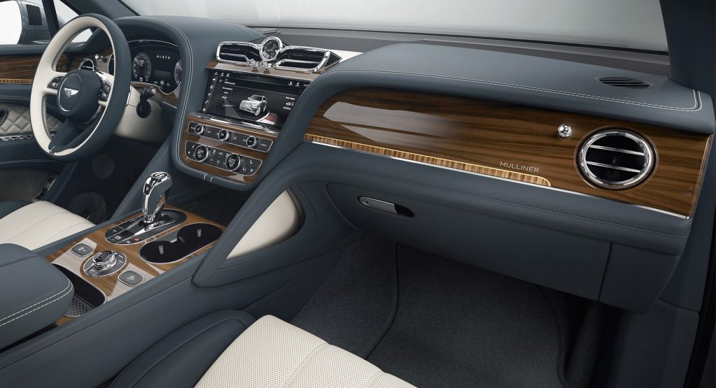  Thanks To Mulliner, Your Bentley Bentayga Can Have Stone Veneers and Tweed Accents