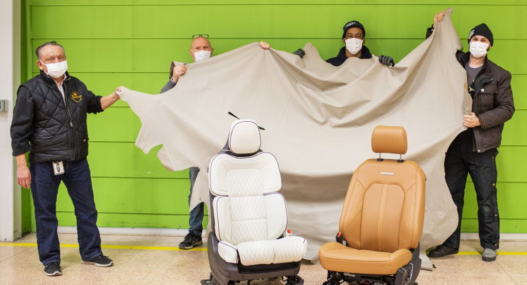  Ford Discovers $100,000 Worth Of Unused Leather Hides While Cleaning Out Its Basement