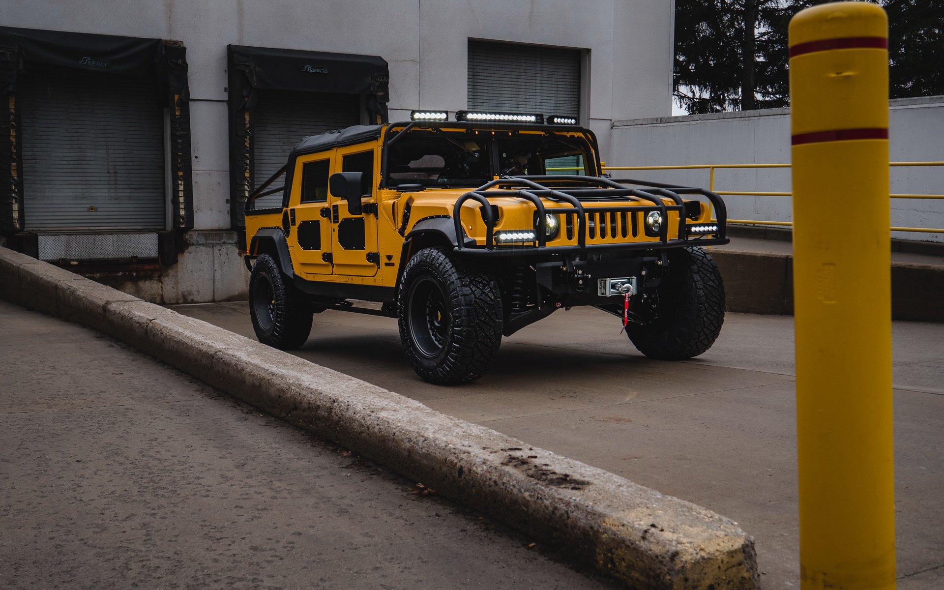 Mil-Spec’s First Hummer M1-R Is A Bright Yellow 800 HP Supertruck With ...