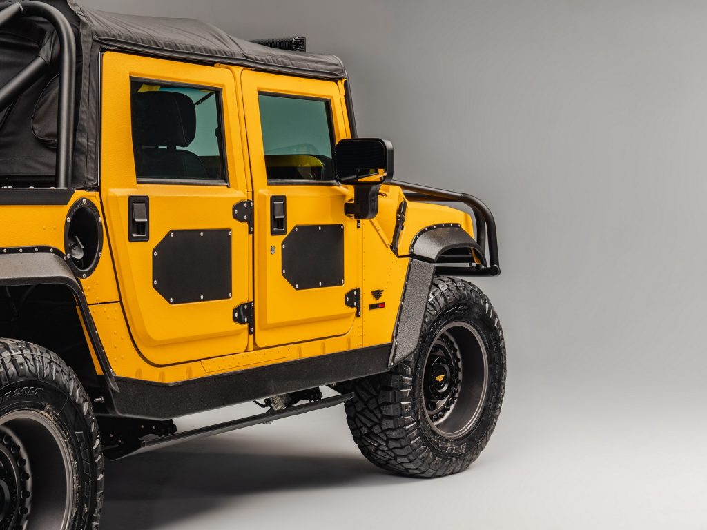 Mil-Spec's First Hummer M1-R Is A Bright Yellow 800 HP Supertruck