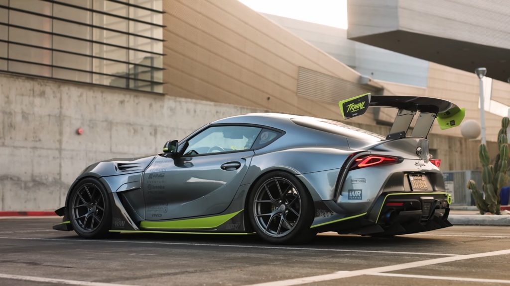 Toyota Supra With Wild Widebody Kit, Huge Wing Looks Bonkers | Carscoops