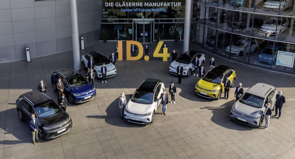  VW Delivers First ID.4 Customer Cars In Germany